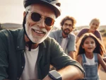 Ruta en bicicleta eléctrica